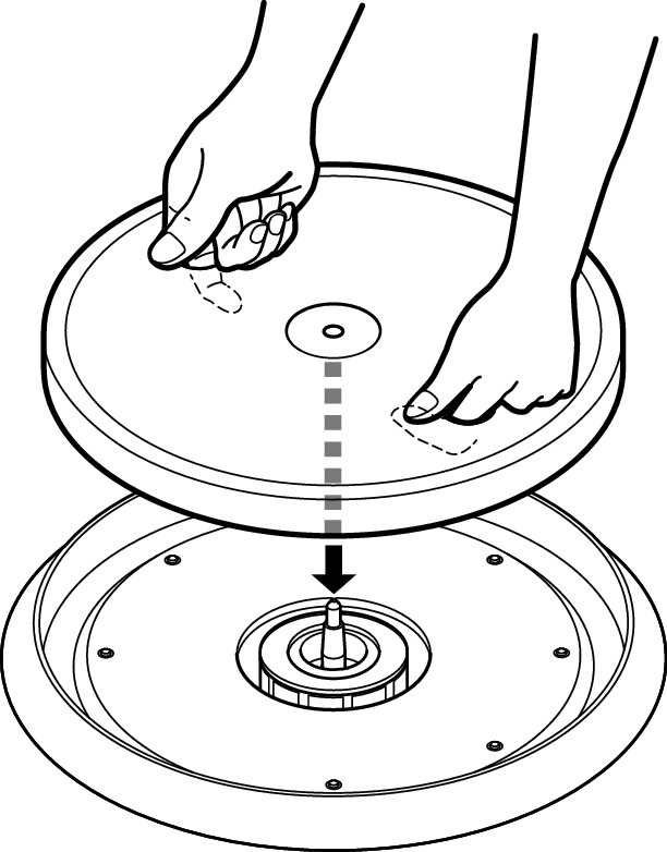 Mount turntable DP3000